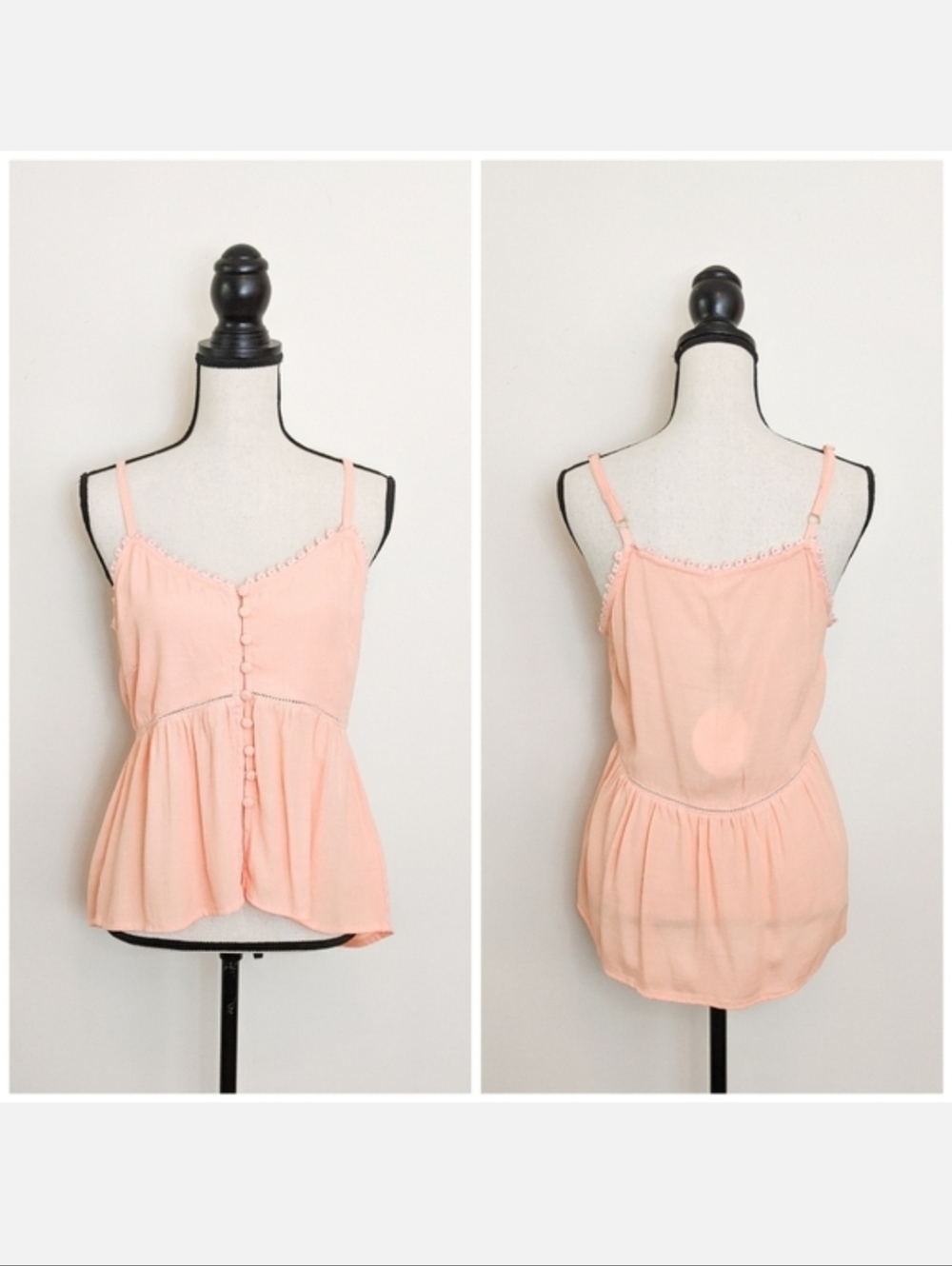 🦋LAST🦋 NWT Tulle & Batiste Santorini Cami Top, Size Medium